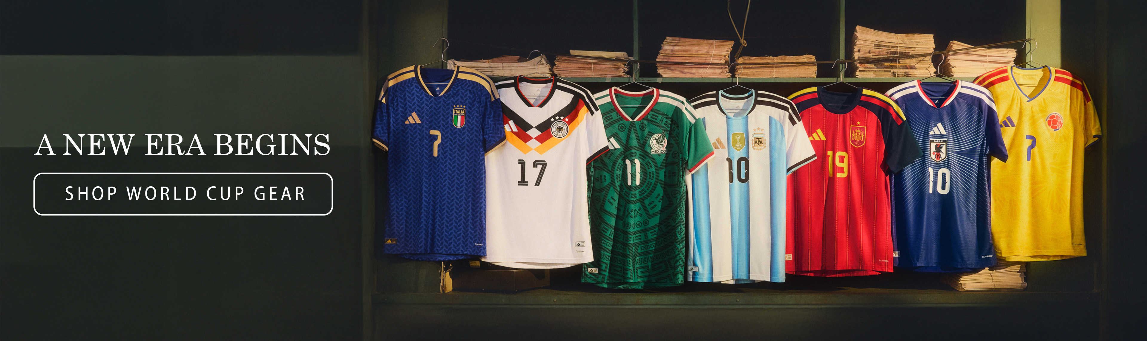 Adidas World Cup Jerseys